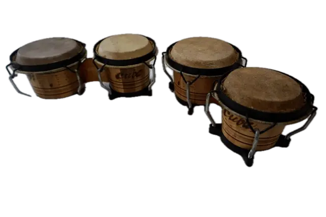 BONGO MADERA C/PIEL PEQUEÑO RC-912597