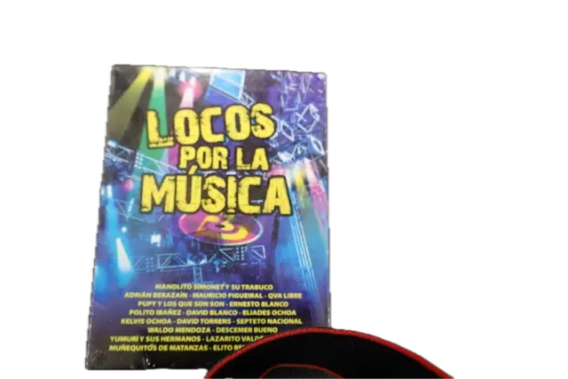 DVD LOCOS POR LA MÚSICA, EL CONCIERTO VARIOS. 