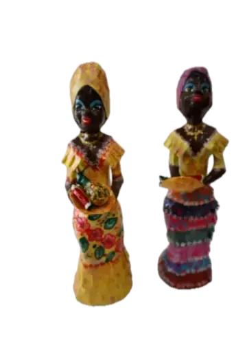 Muñecas minis con frutas