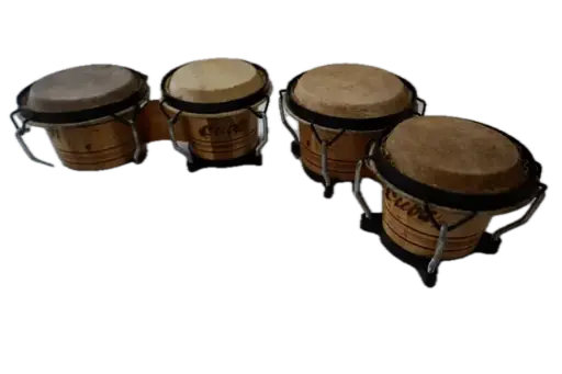 BONGO MADERA C/PIEL PEQUEÑO RC-912597